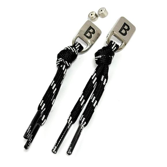 BALENCIAGA Silver Earrings - Picture 1 of 10